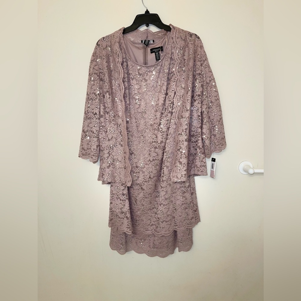 R&M Richards Woman’s 2 Piece dress & jacket set
